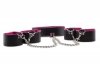 Reversible collar / wrist / ankle cuffs - pink